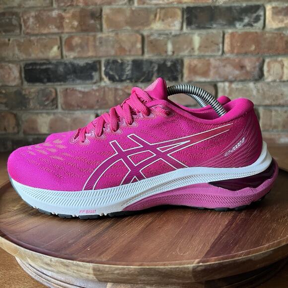 Asics GT 2000 11 Hot Pink Road Running Shoes Sneakers Women's Size 6.5 - Picture 3 of 16